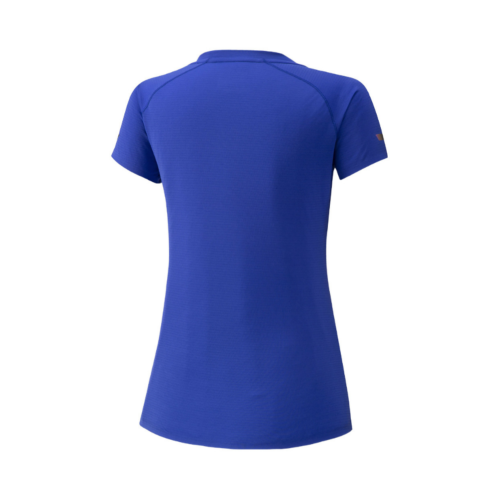 RUNNING TEE SOLAR CUT WOMEN Dazzling Blue